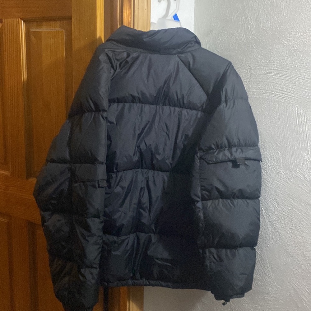 Reversible Puffer Jacket Thickdown Zip Pockets Xxl - image 2